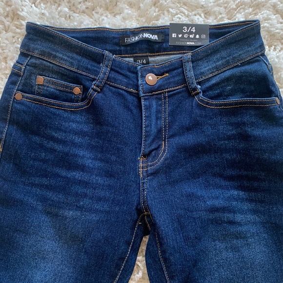 Fashionova Skinny Jeans regular waist size 3/4 - Picture 3 of 4